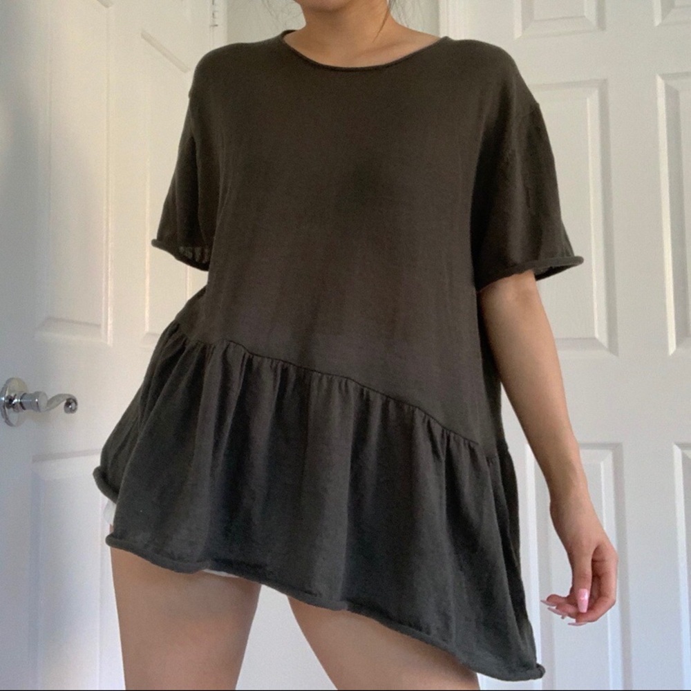 ASYMMETRICAL BLOUSE